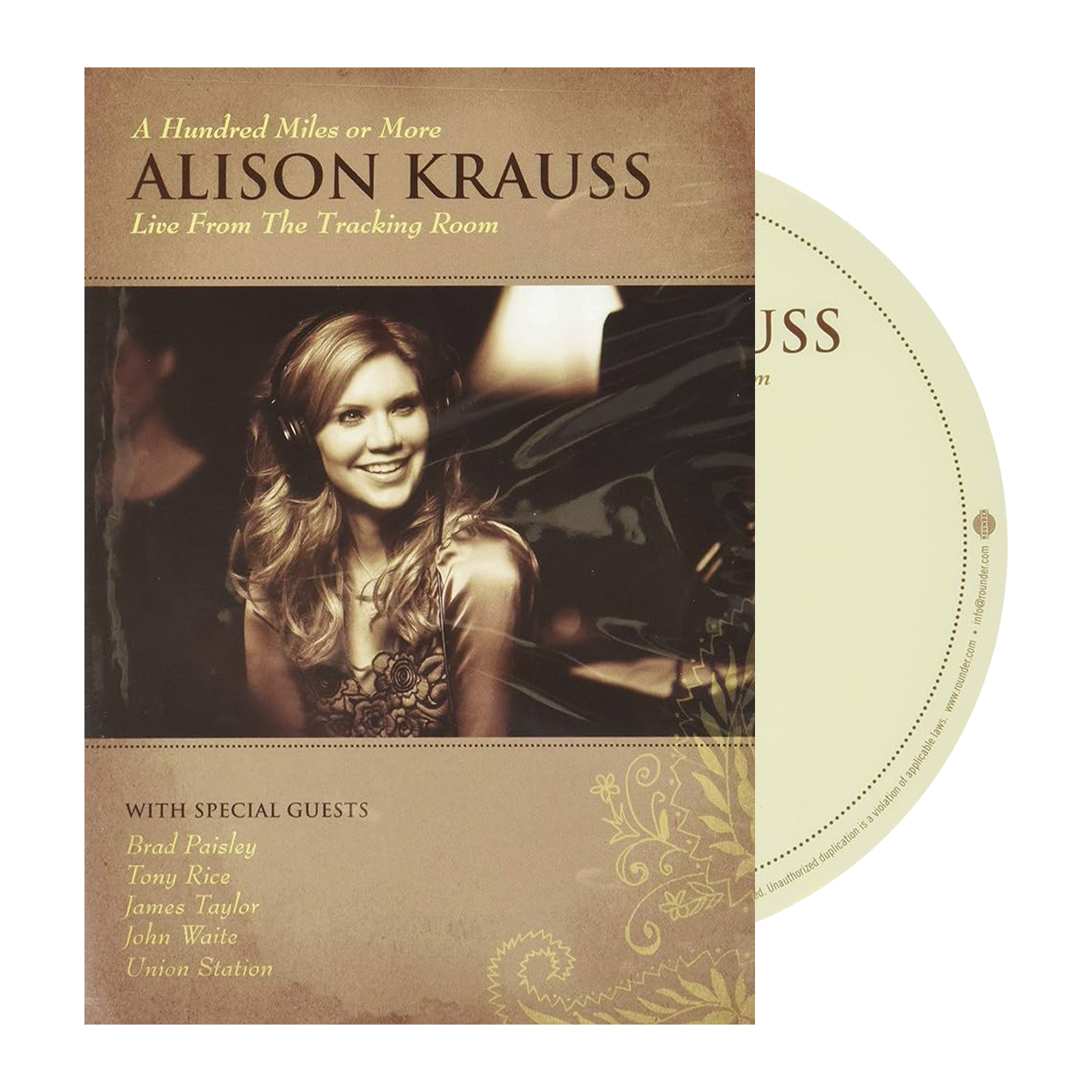 Alison Krauss A Hundred Miles Or More: Live CD DVD – Alison Krauss