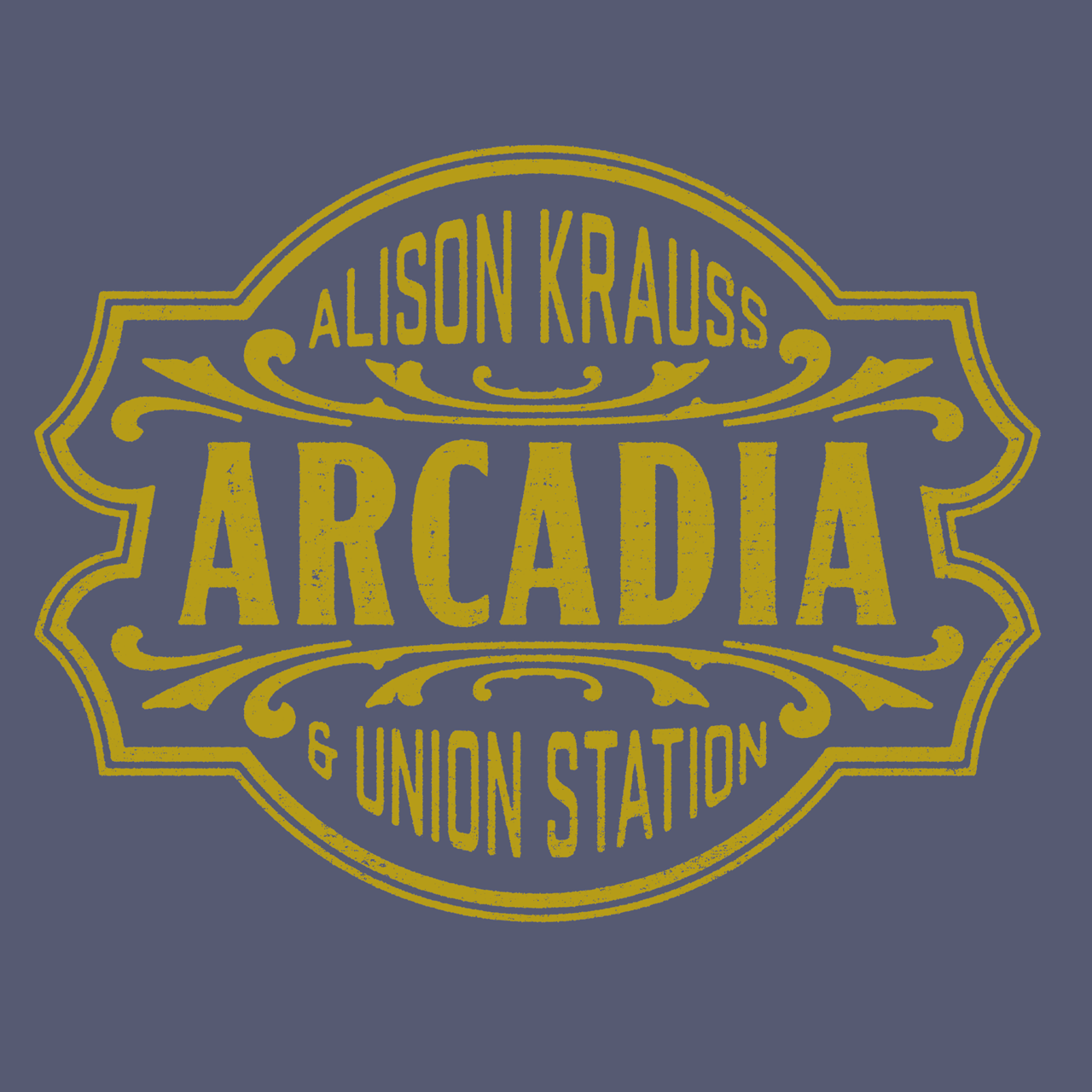 Navy Arcadia Frame Tee