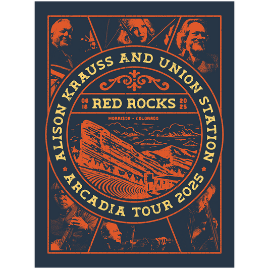 2025 Red Rocks Poster
